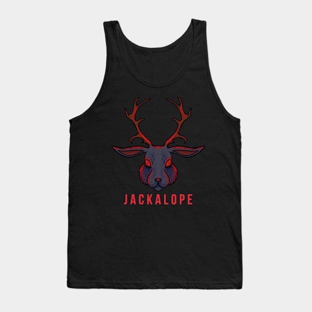 Cryptids: Jackalope Tank Top by gopencyprep